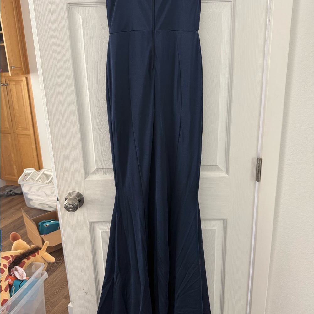 Elegant Navy Blue Gown Windsor